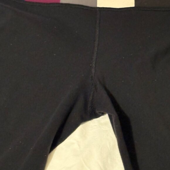 Lululemon Astro Pant Regular Black Plum Stripe Yoga Gym Flare Leggings 31" Sz 4 - Picture 4 of 11